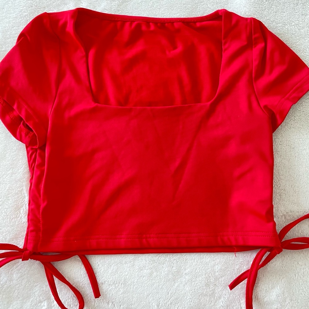 Red Workout Set, Small, activewear - Picture 2 of 4